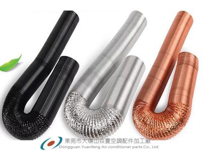 【管徑115mm】新風(fēng)通風(fēng)軟管，鋁箔軟管，鋁箔伸縮軟管，排煙軟管 